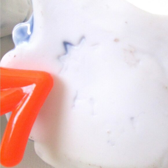 Vintage Schafer Vater Delft Blue Porcelain Figure Dutch Boy & Girls 5" Long - Picture 10 of 10